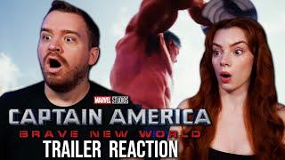 Seeing Red?!  | Captain America: Brave New World Trailer Reaction | Marvel Cinematic Universe