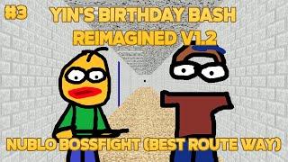 Nulbo Bossfight (Hardest) | Yin's Birthday Bash Reimagined 1.2 Update [Baldi's Basics Fangame]