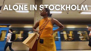 Slow living in Sweden  I solo travel, thrifting, cafés and flirts