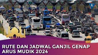 Simak, Ini Rute dan Jadwal Ganjil Genap Arus Mudik Lebaran 2024