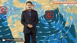 Weather Forecast for Oct 5: Good rains in Gujarat and Konkan; light rain in east India