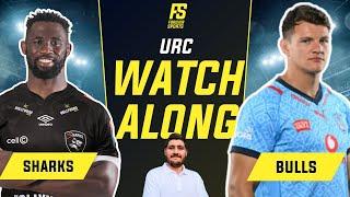 SHARKS VS BULLS LIVE | URC 2024 Live Commentary & Watchalong