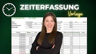  Professionelle Arbeitszeiterfassung in Excel: Das ultimative Tutorial mit Vorlage