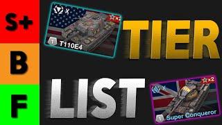 RANKING ALL THE TIER 10 IN WOTB!