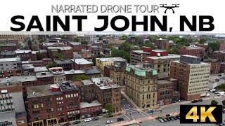 ️Stunning Saint John, NB from Above! Explore the Beauty in 4K