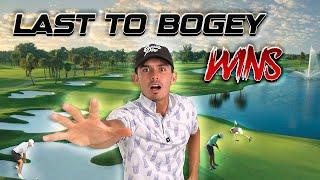 Last Golfer To Make A Bogey Wins