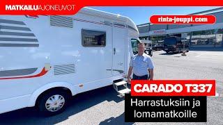 Carado T337 harrastuksiin ja lomamatkoille