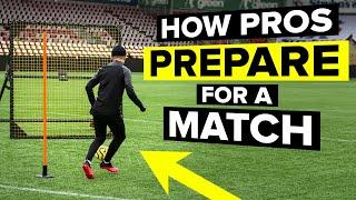 HOW PROS PREPARE FOR A MATCH | Gameday step-by-step