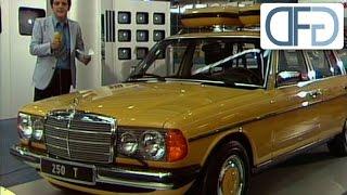 Mercedes 250 T-Modell, 280 SL & 450 SLC 5.0 auf der IAA 1977