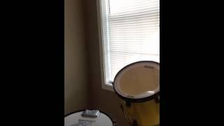 Kid fails on the drums then RAGES