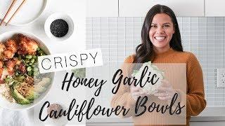 ONE PAN CRISPY CAULIFLOWER BOWL | COPYCAT TAKEOUT RECIPE