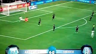 MEXICO 0-4 ARGENTINA. | goleada HISTORICA""