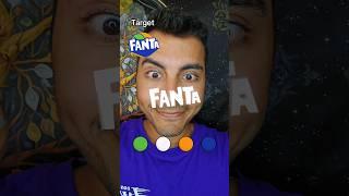 Painting Fanta logo coloring puzzle game #painting #coloring #colorgame #game #paint #Fanta