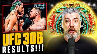 LUKE THOMAS *LIVE REACTION* UFC 306 RESULTS: Sugar Sean & Alexa Grasso LOST