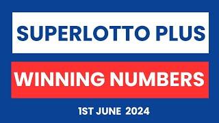California SuperLotto Plus Winning Numbers 1st June 2024