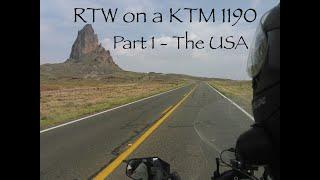 Riding Around the World on a KTM 1190 Motorcycle - Part 1 - The States