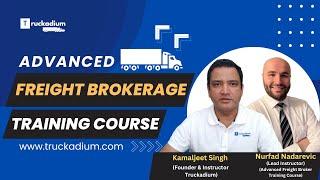 Truckadium Advanced Freight Brokerage Training Course | Enroll Now!