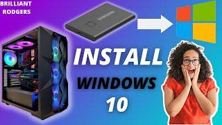 How To Install Windows To An External Hard Drive Without A USB or DVD