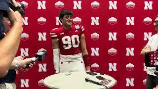 Nebraska Football: DE James Williams Rutgers postgame