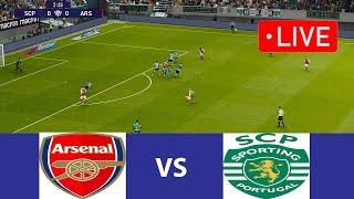 LIVE: Arsenal VS Sporting CP | Football Live MATCH TODAY I Arsenal Football LIVE I Pes 21 Game