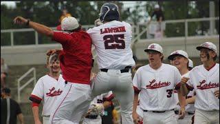 Nathan Lawson Walk Off Bomb  to help the Lakers move on to the Finals. Video curtesy: NFHS Network