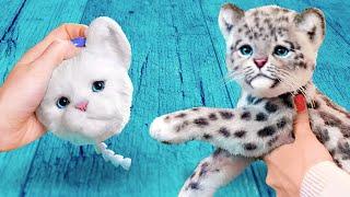 DIY CAT soft toy by a master  Relaxing ASMR Craft. DIY stuffed cat toy