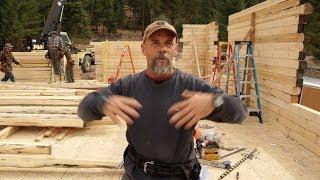 How to build a D style log home