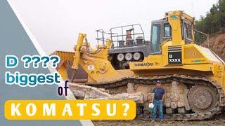 Komatsu D575A | biggest and most powerful Dozer