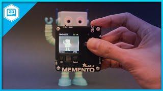 MEMENTO Programmable Camera #adafruit #circuitpython #3dprinting