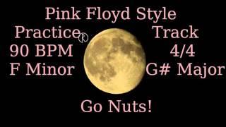 Pink Floyd Style Backing Track in F minor