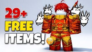 OMG! 35+ FREE ITEMS ON ROBLOX 2025 & FREE LIMITED ITEMS ROBLOX 