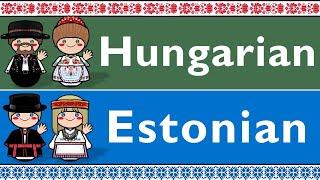 URALIC: HUNGARIAN & ESTONIAN