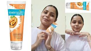 How to use scrub | Everyuth scrub | Everyuth exfoliating walnut scrub Review | Best Scrubs in India