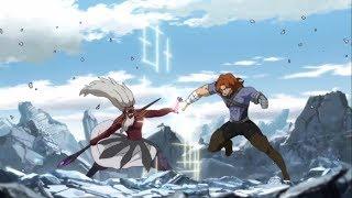 Fairy Tail Gildarts V.S August Full Fight || Gildarts Clive V.S August Dragneel Complete Fight .