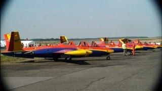 PATROUILLE TRANCHANT en Fouga Magister.