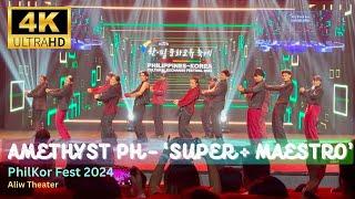 [FANCAM] Amethyst PH - 'Maestro + Super by Seventeen’ Cover at PhilKor Fest 2024 (112324)