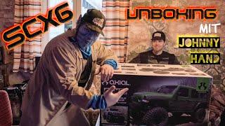 Axial SCX6 Unboxing mit Johnny Hand