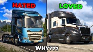 Does SCS Hate Euro Truck Simulator 2 and Love American Truck Simulator?