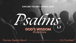 God's Wisdom (Explore the Bible Summer 2025 Lesson 1)