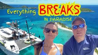 EVERYTHING on a BOAT BREAKS - Family Sailing Around the World - Made it to GRENADA  Ep. 39