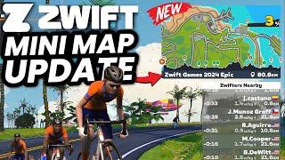 ZWIFT In-Game Mini Map Update Arrives!