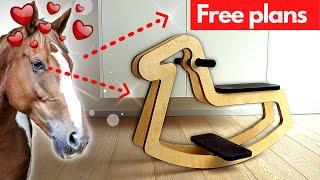 I Spent 4 Hours Building This Rocking Horse AND GAVE IT AWAY