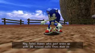 My first attempt at Sonic Adventure Meme Maker