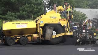 BOMAG CR552 Asphalt Paver from  C.N. Wood Co. is Fast & Easy to Operate for Galasso Materials