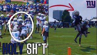 The New York Giants & Detroit Lions Joint Practice Highlights Are WILD | Giants vs Lions Camp News |