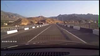 Crossing the border from Iran to Armenia مرز ایران٬ رد کردن پل مرزی (نوردوز) بسمت ارمنستان