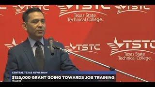 TWC Commissioner Julian Alvarez Presents Job-Training Grant to TSTC