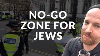 UK Police enforce no go zone