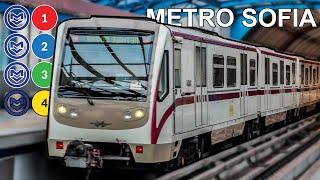  Sofia Metro - All the Lines / Софийско метро - всички линии (2024) (4K)
