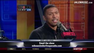 Jalen Rose talks about his father, former NBA player Jimmy Walker - Mike & Mike 5/15/09